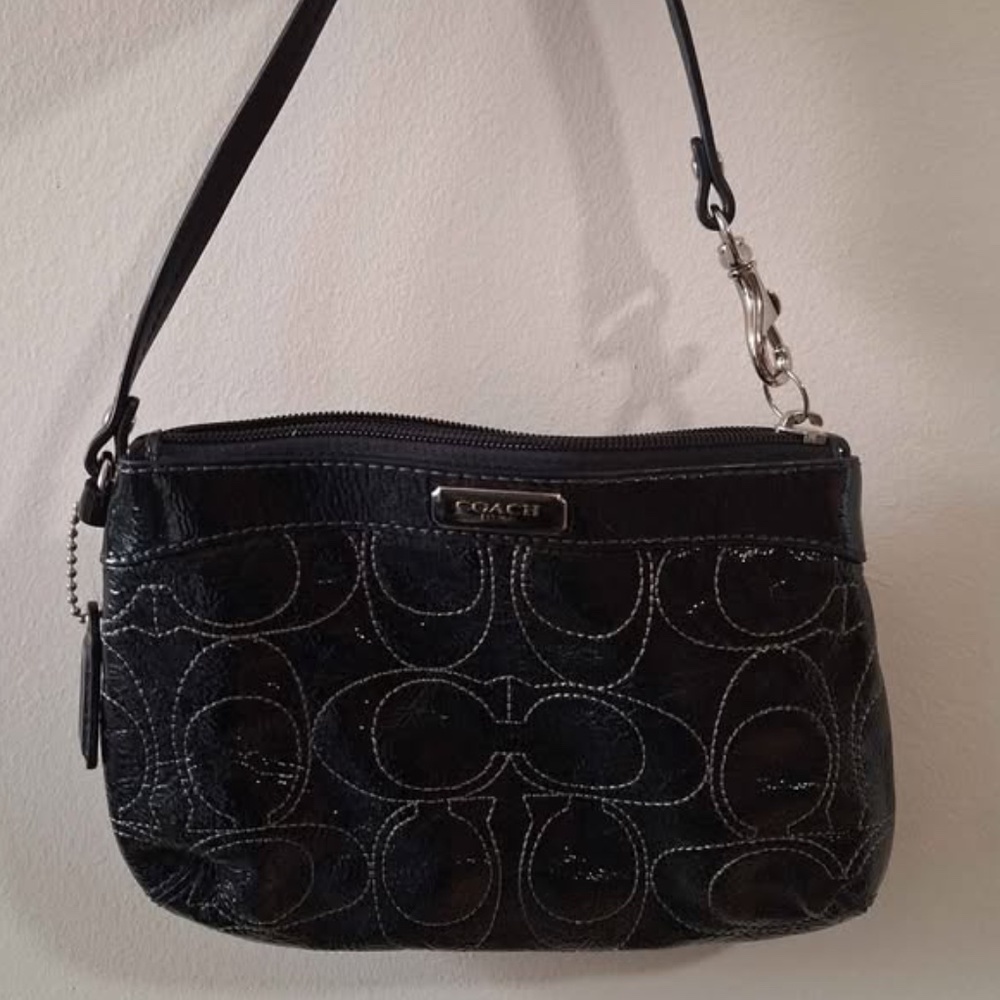 Coach Patent Leather Wristlet